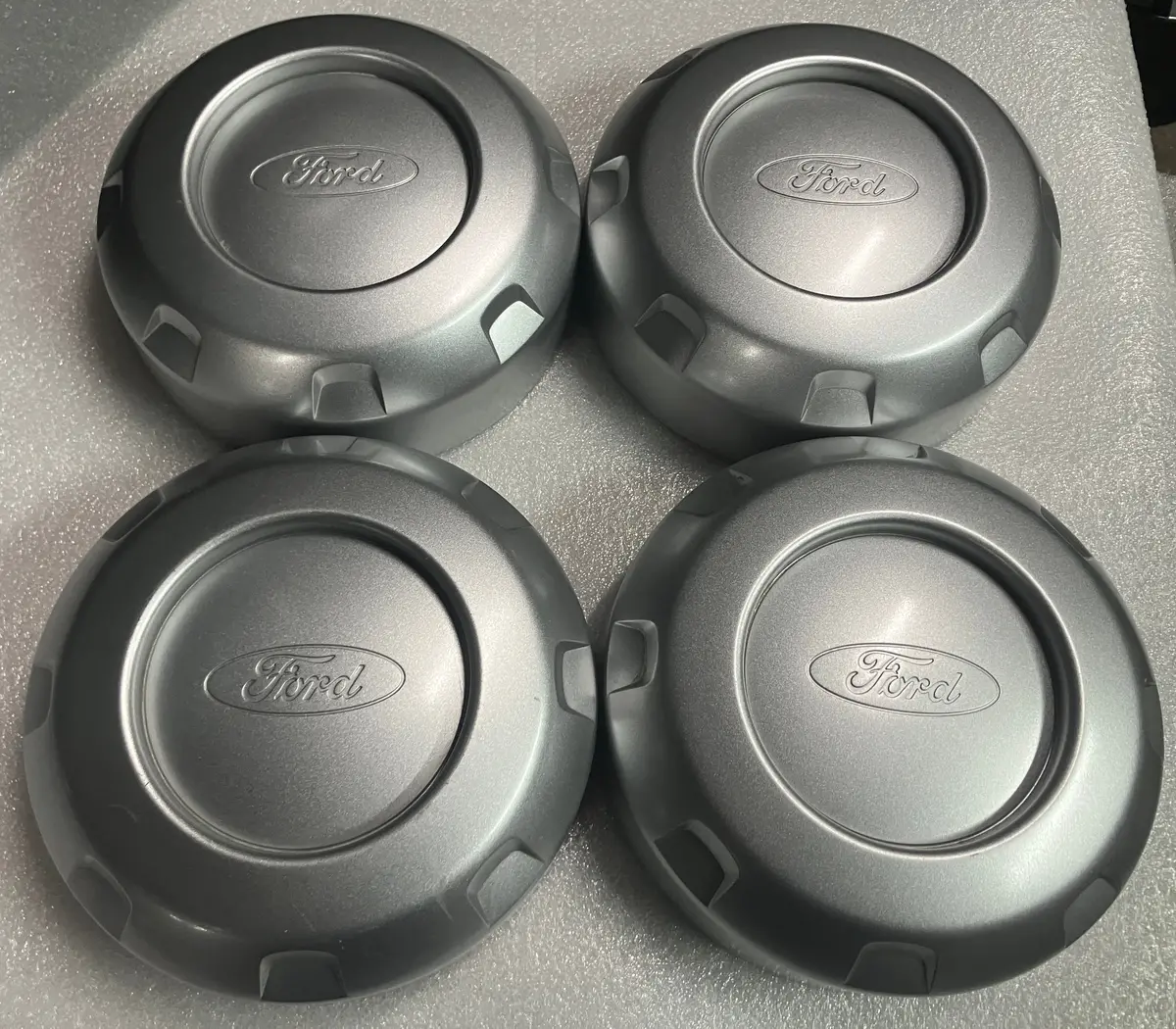 Soldset Of 4 2017-2025 Oem Ford F250 Super Duty Steel Wheel Center Caps Hubcaps 1