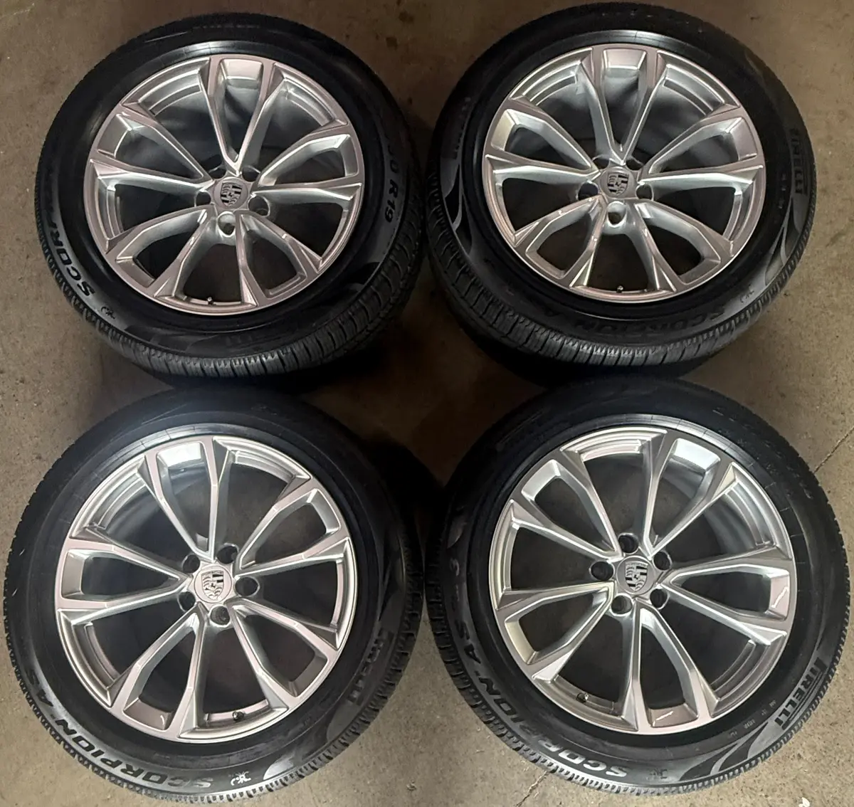 Sold 2014-2022  Porsche Macan Ll Lll 19 Factory Wheels Tires Oem Rims Pirelli Take Offs 95B601025eg-Eh 1