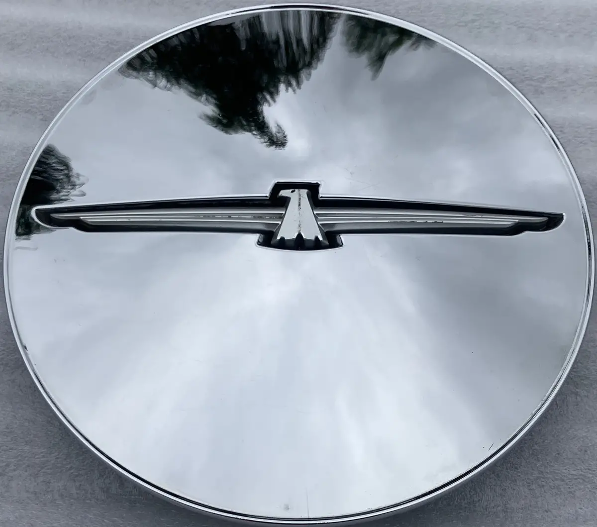 Sold One Single 2002 2003 Oem Ford Thunderbird Chrome Center Hub Cap  1W63-1A096-Bd 1