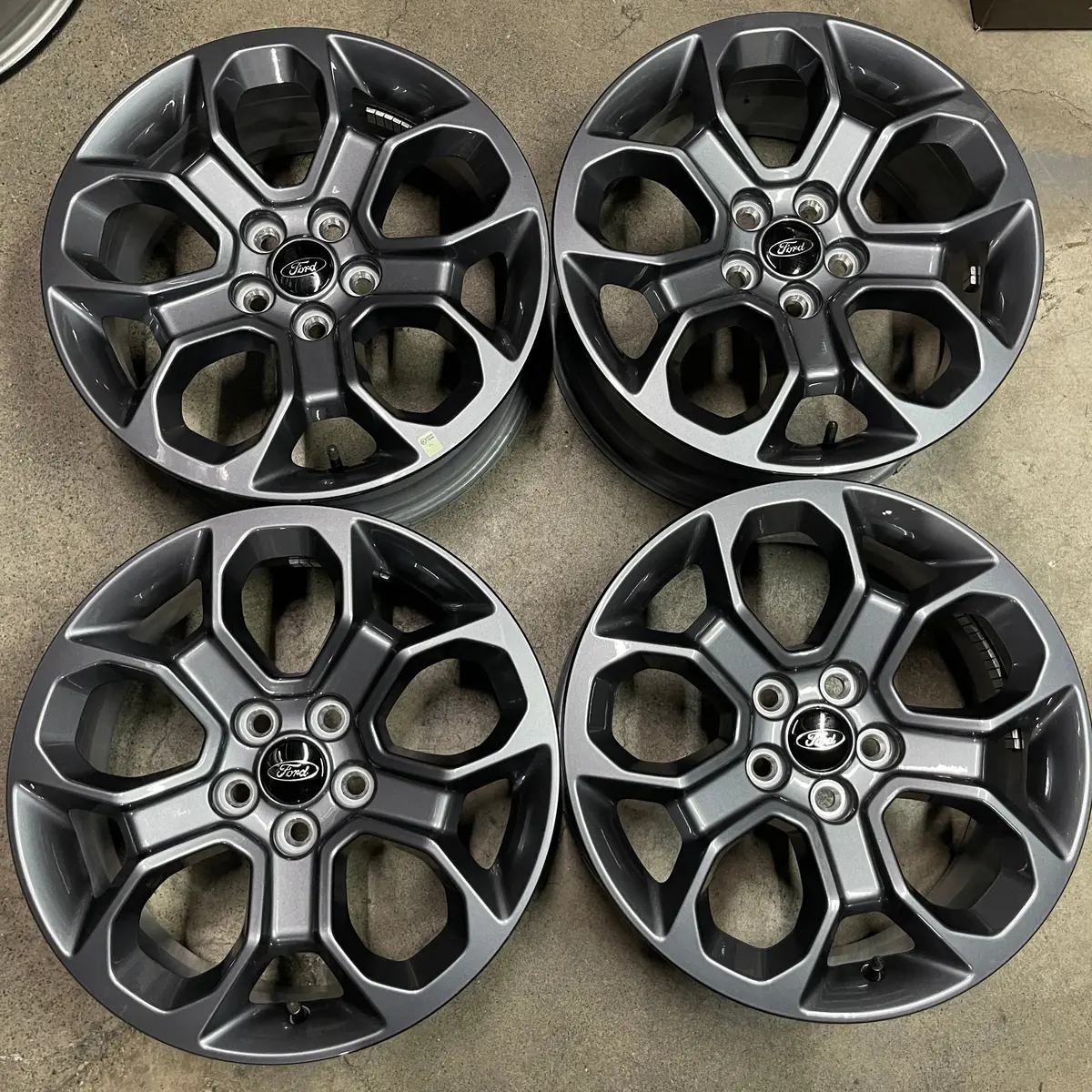 Sold Four 2025 Ford Maverick Factory 17 Wheels Oem Rims Nz6c1007b1a Bronco Sport 5X108 1