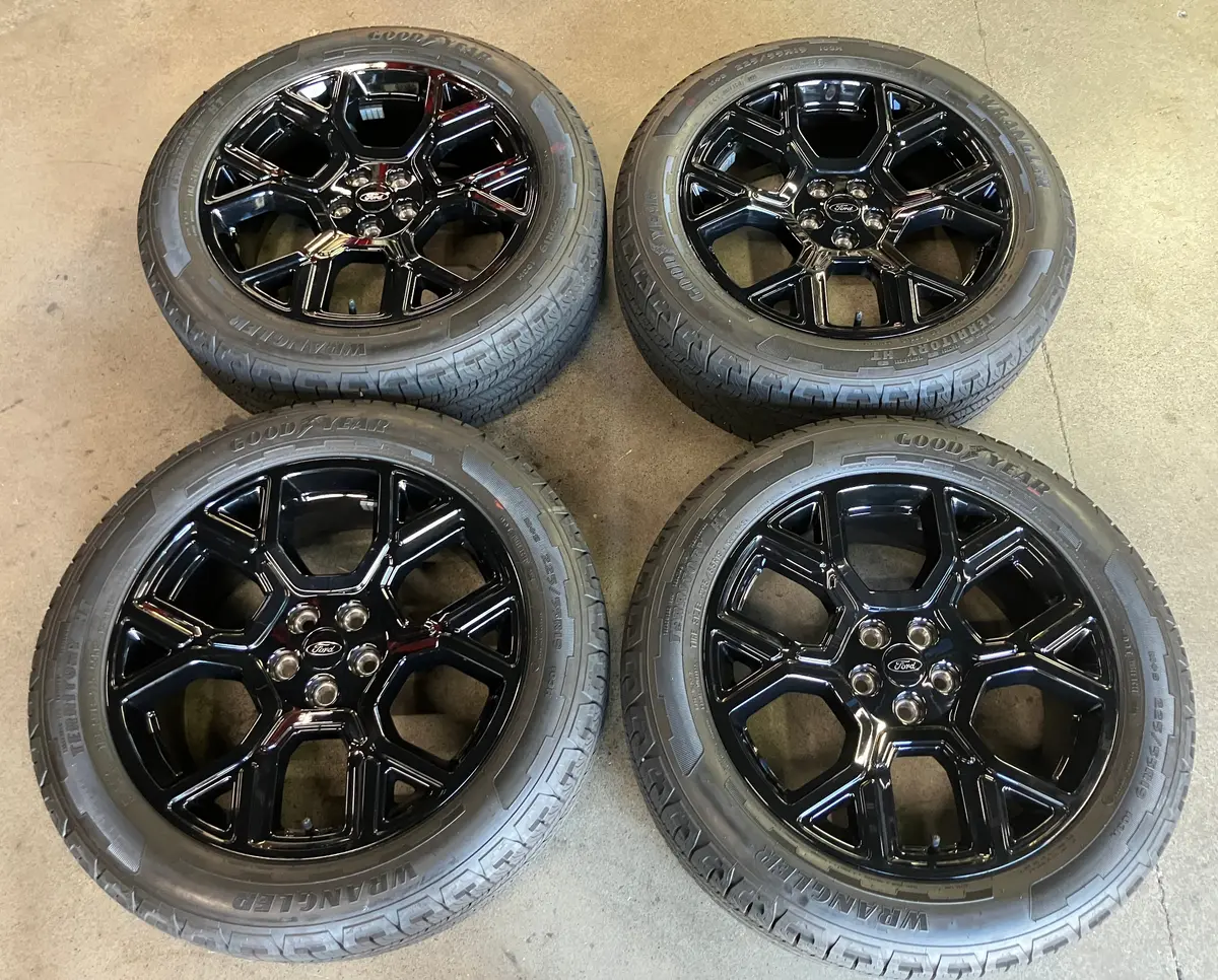 Sold 2025 Ford Maverick Factory 19 Wheels Tires Oem Rims Black Sz6c1007g1a Bronco Sport 1