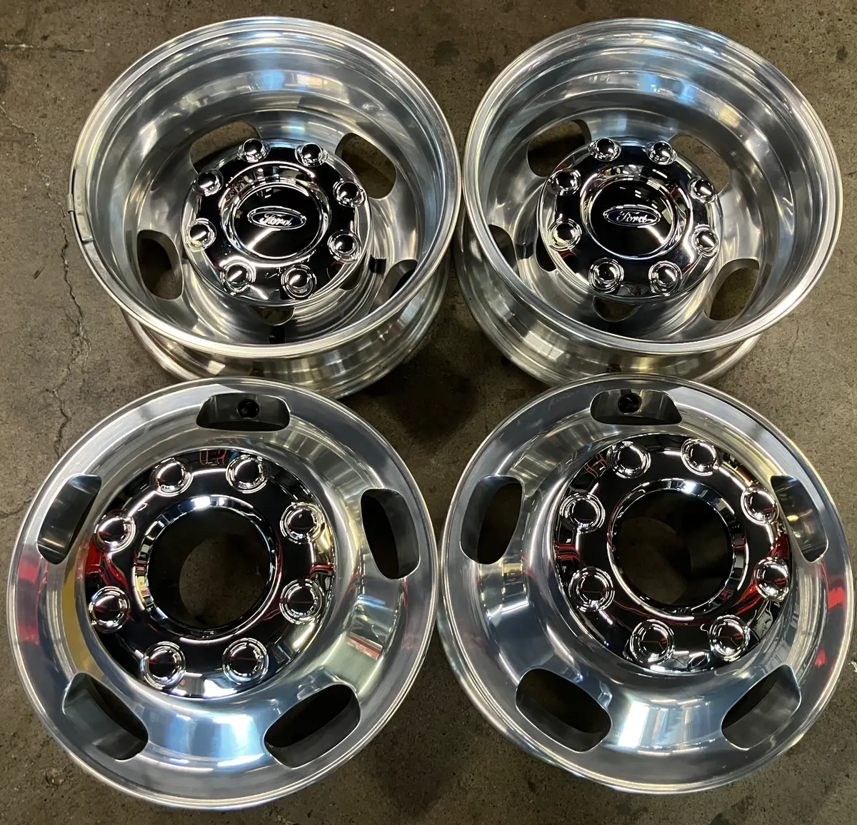 Sold Four 2005-2025 Ford F350 Dually Factory Forged 17 Wheels Oem 3618 Rims 3619 6C341007ba 1