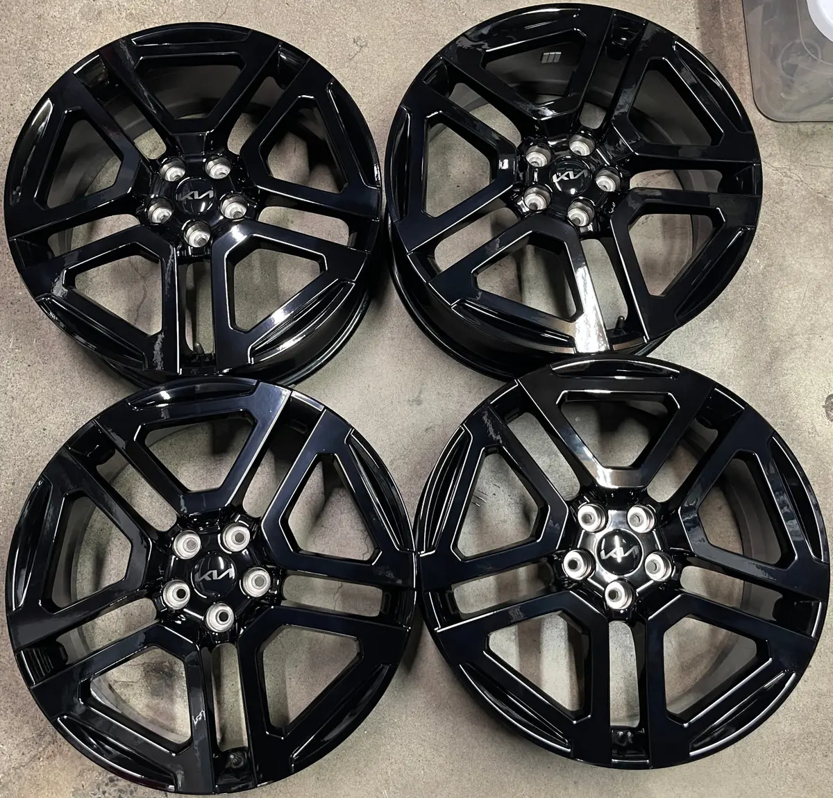 Sold Four 2023-2025 Kia Telluride Factory 20 Wheels Oem Rims Black 52910-59840 1