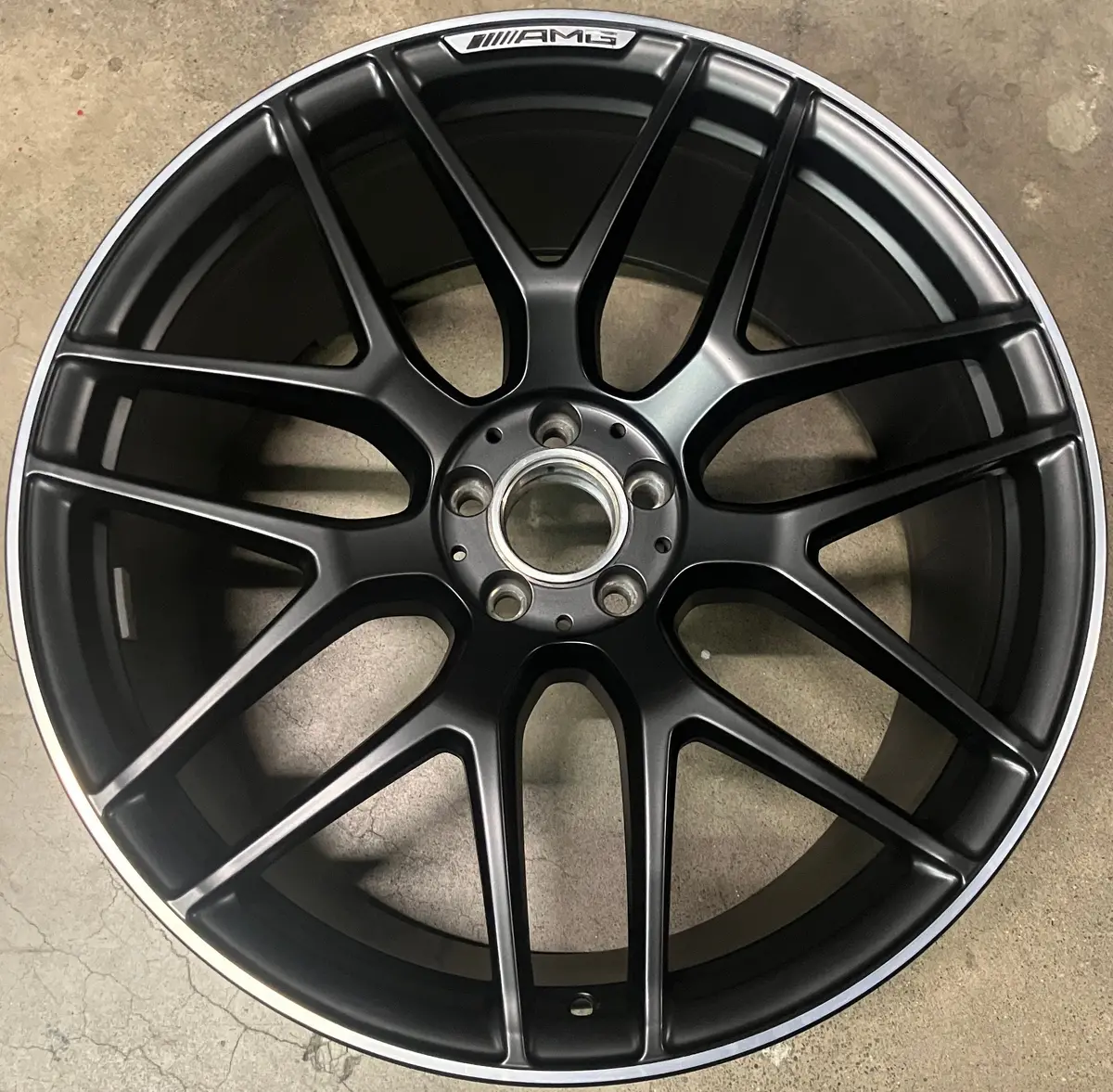 Sold Single 2020-2025 Mercedes Gle53 Gle63 Amg Oem 22" Forged Rear Wheel Rim A1674014500 1