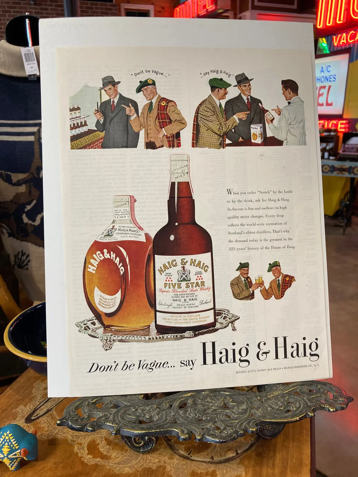 Haig & Haig Blended Scotch Whisky 1