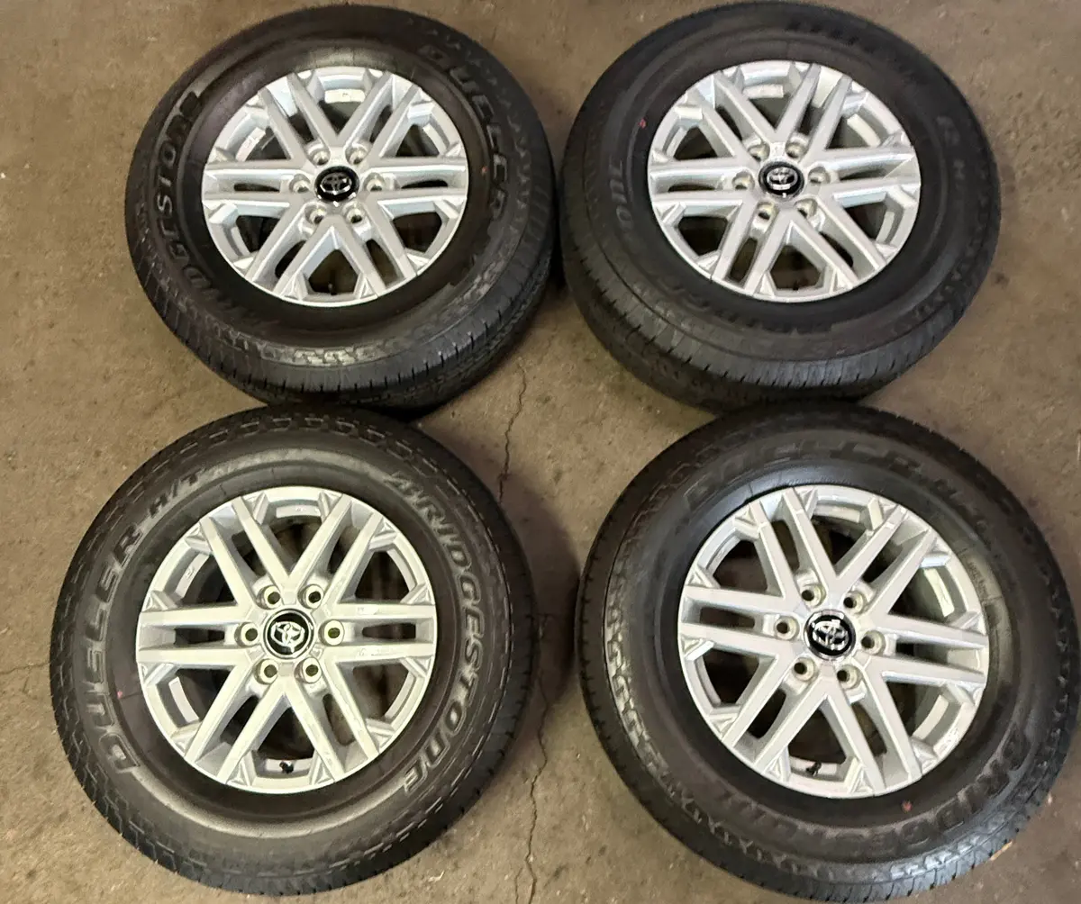 2025 Toyota Tundra Factory 18 Wheels Tires Oem Rims Bds 265/70/18 Take Offs 1
