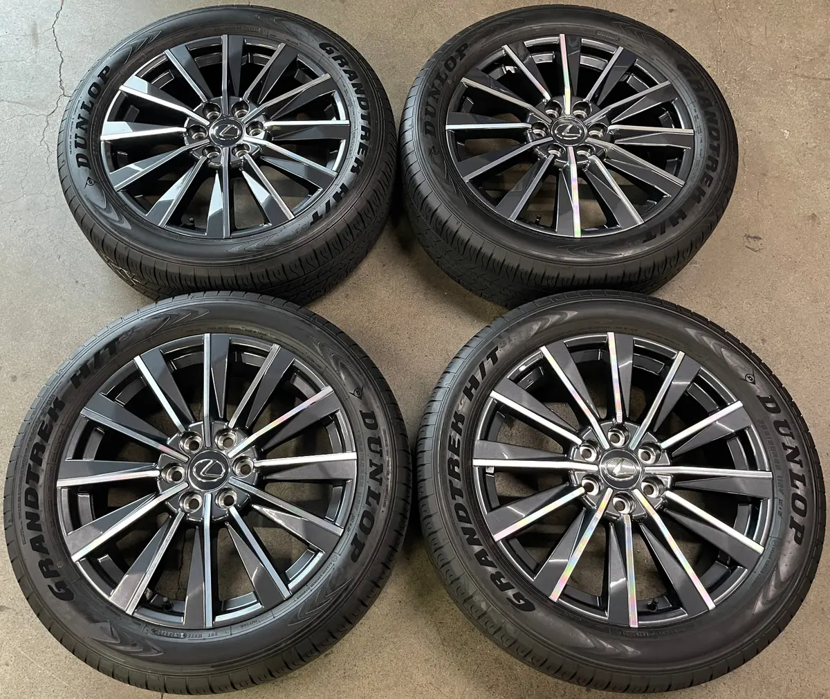 Sold 2025 Lexus Gx550 Luxury Premium Factory 22" Wheels Tires Oem Rims Dunlop 265/50/22 1