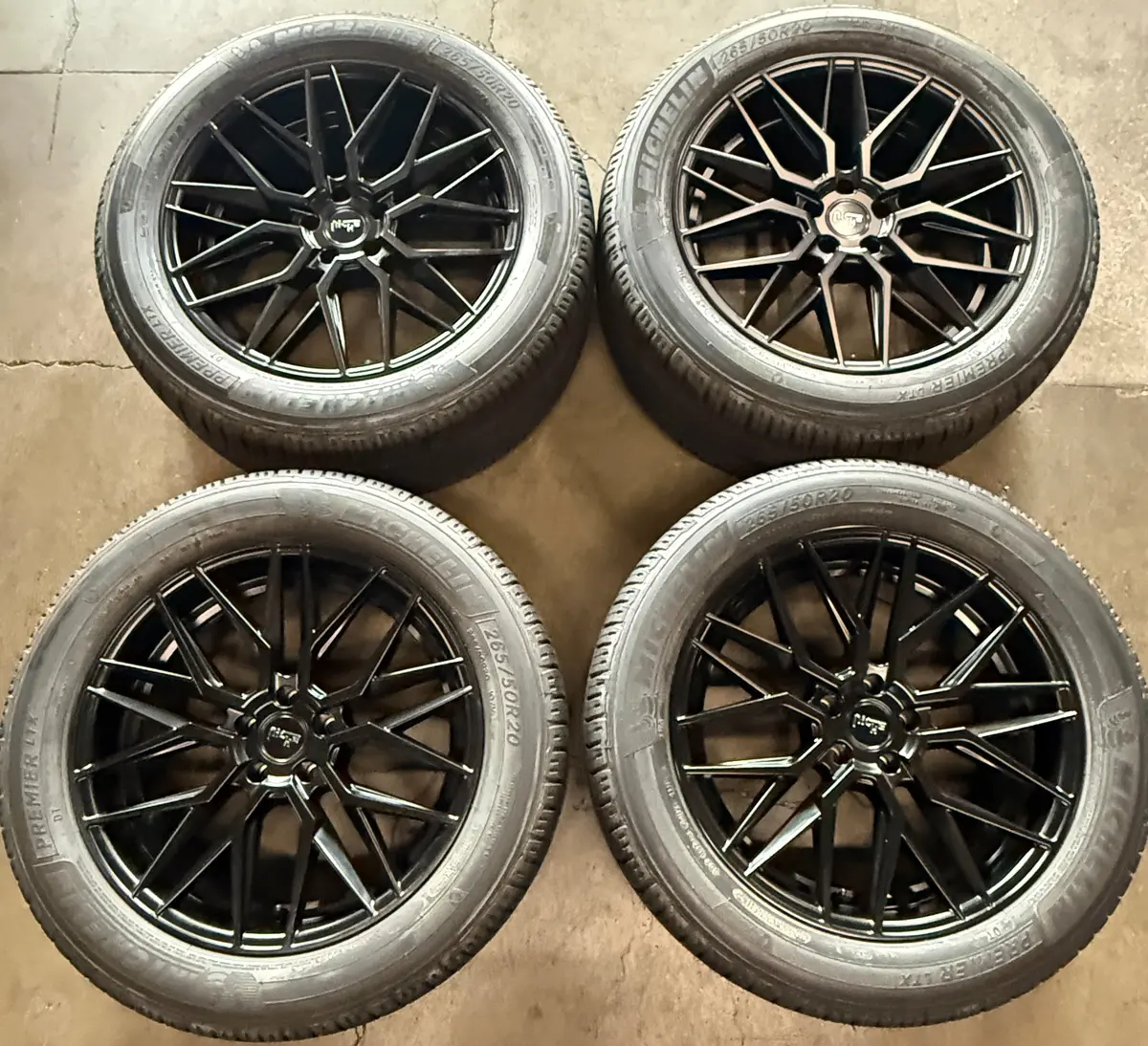 Sold Palisade Telluride 20 Wheels Tires Niche Gamma Black Michelin 265/50/20 Mazda Cx5 Cx9 1