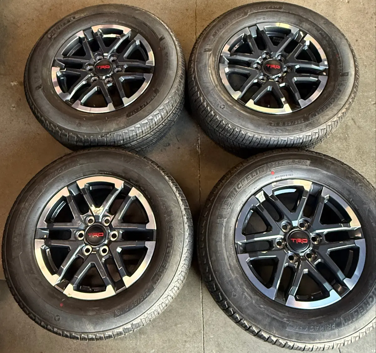 Sold 2026 Toyota Tacoma Trd Factory 18 Wheels Tires Oem Rim Michelin 265/65/18 1