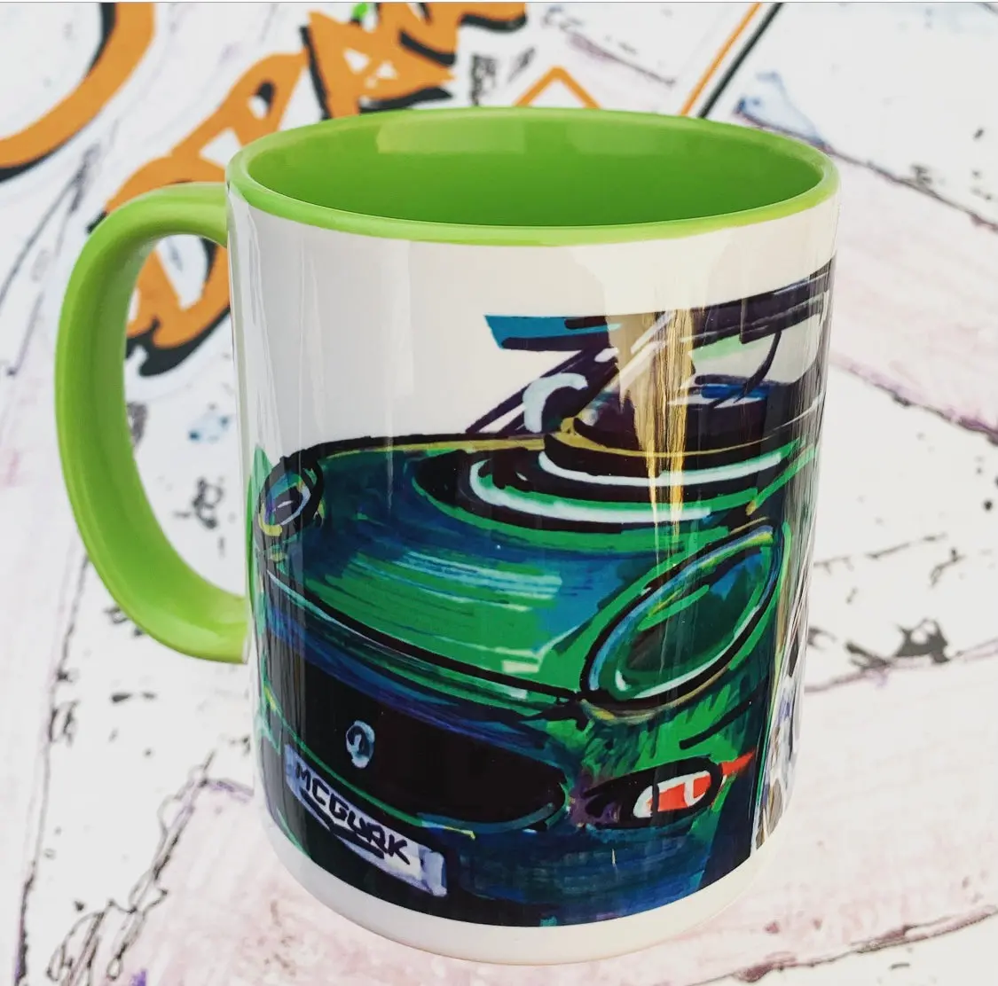 Jaguar Xj220 | #Continuouscar | Mug 2