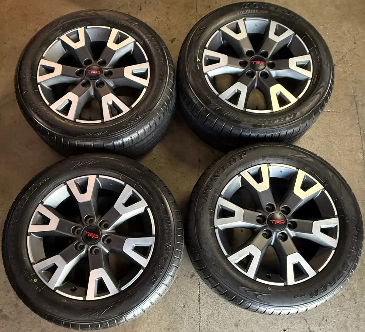 2026 Toyota 4Runner Trd Sport Factory 20 Wheels Tires Oem Rim 2025 Tacoma Dunlop 1