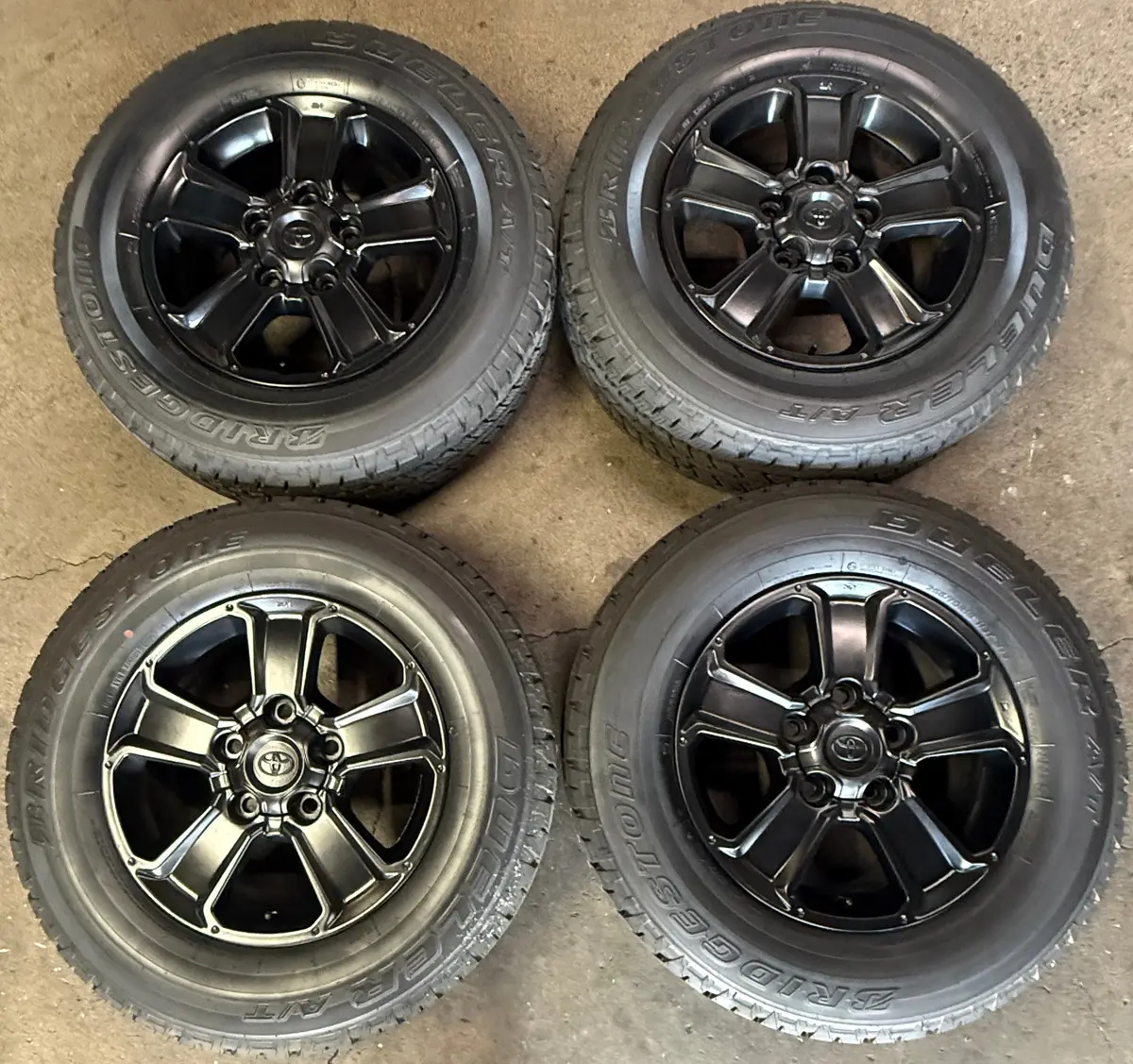 2020 Toyota Tundra Factory 18 Wheels Tires Oem Rims 75156 Sequoia Black 5X150 1