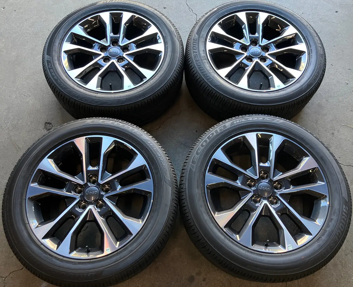 2025 Jeep Grand Cherokee L Factory 20 Wheels Tires Rims Oem 9289 Bds 265/50/20 1