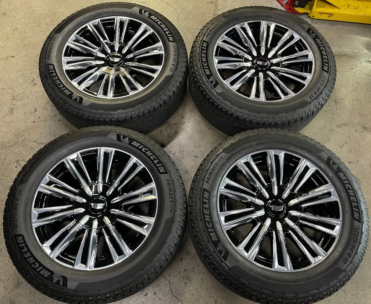2025 Cadillac Escalade Iq Factory 22 Wheels Tires Oem Rims 86821990 Electric 8X6.5 1