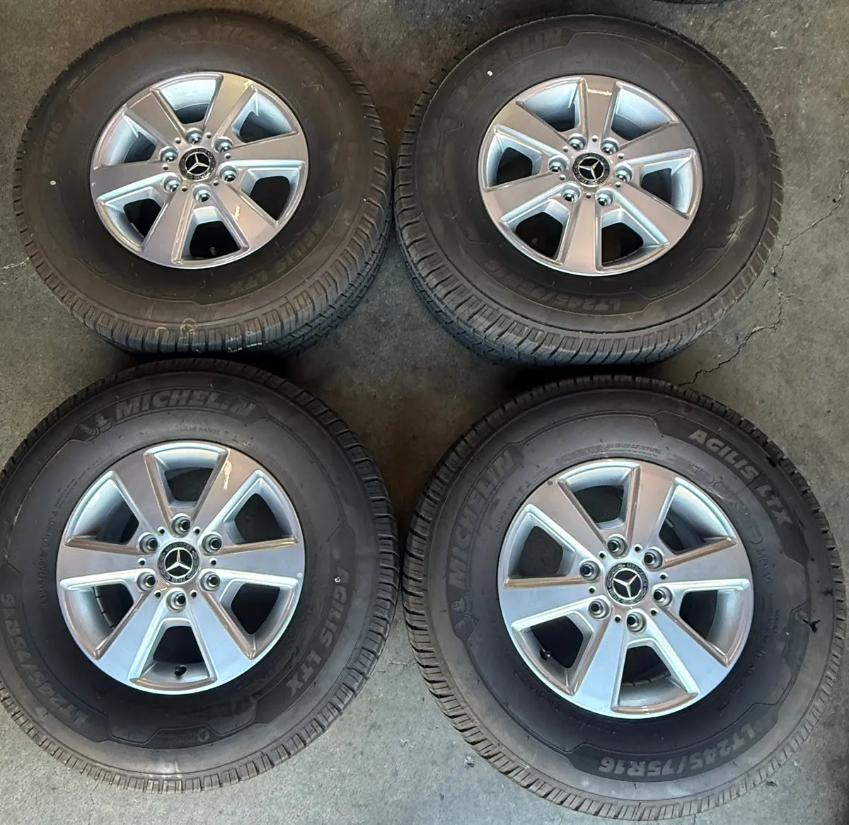 2020 Mercedes Mbz Sprinter 2500 Factory 16 Wheels Tires Rims Oem 9074012700 Michelin 1