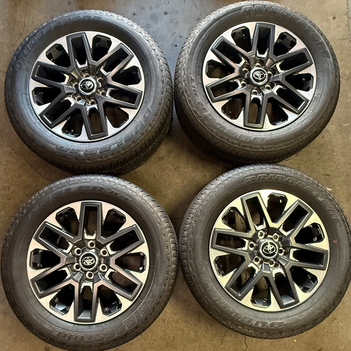 2026 Toyota Tundra Sequoia Factory 20 Wheels Tires Oem 95295 Rims Bds 265/60/20 1