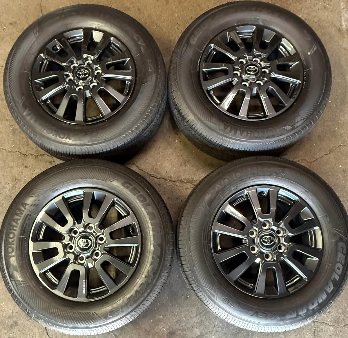 2025 Toyota Land Cruiser Oem 18 Wheels Tires Rims Oem 2024 Tacoma 245/70/18 Yokohama 1