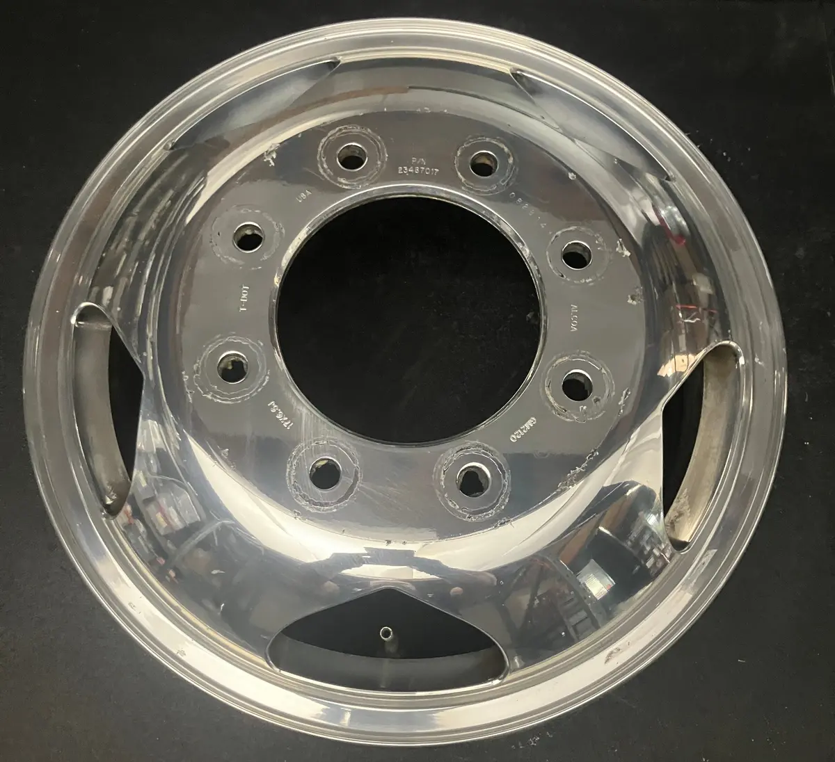 Sold One 2011-2022 Chevy Gmc 3500 Front Dually Factory 17 Wheel Rim Oem 5519 1