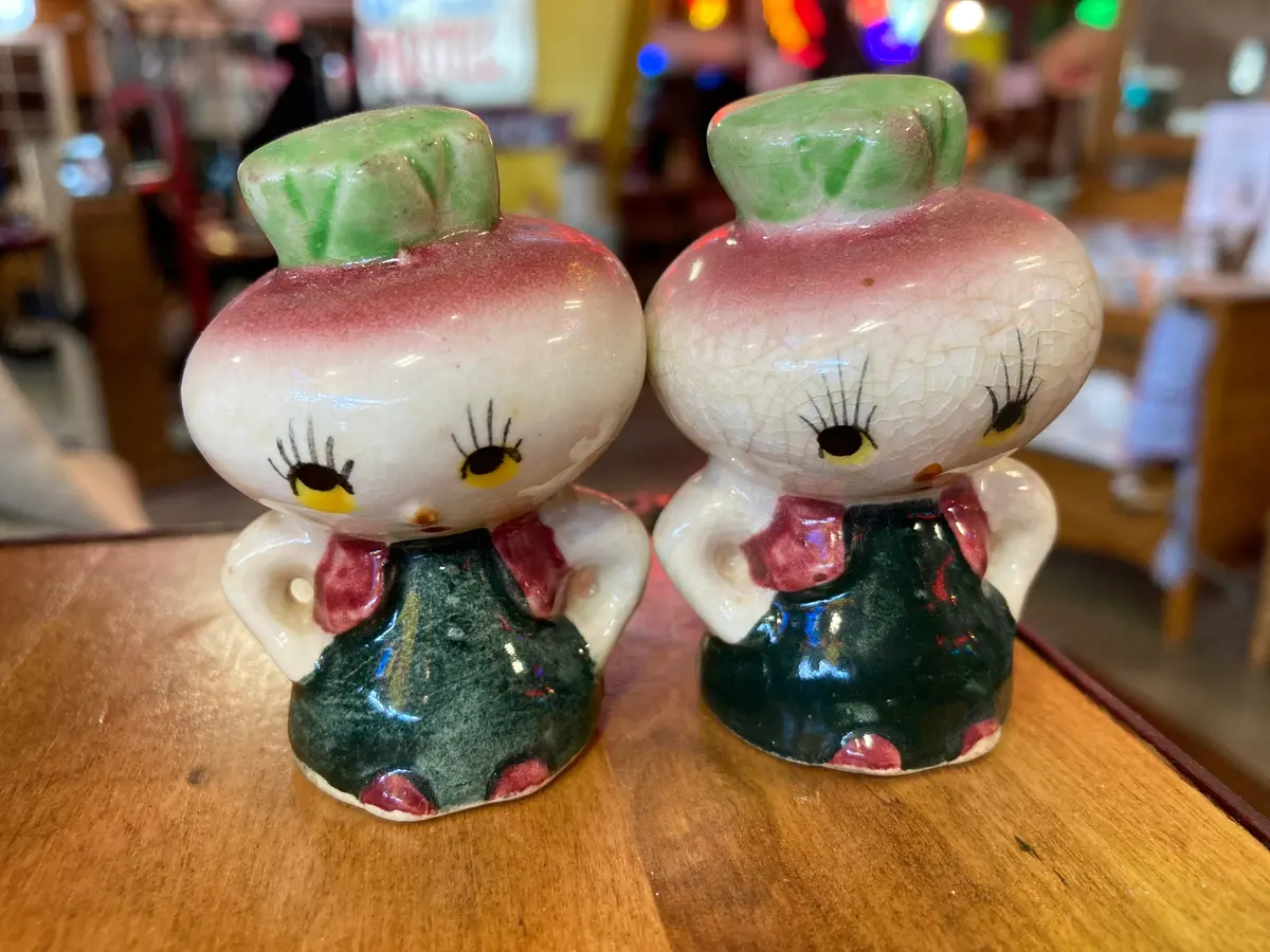 Turnip Salt & Pepper Shakers 2