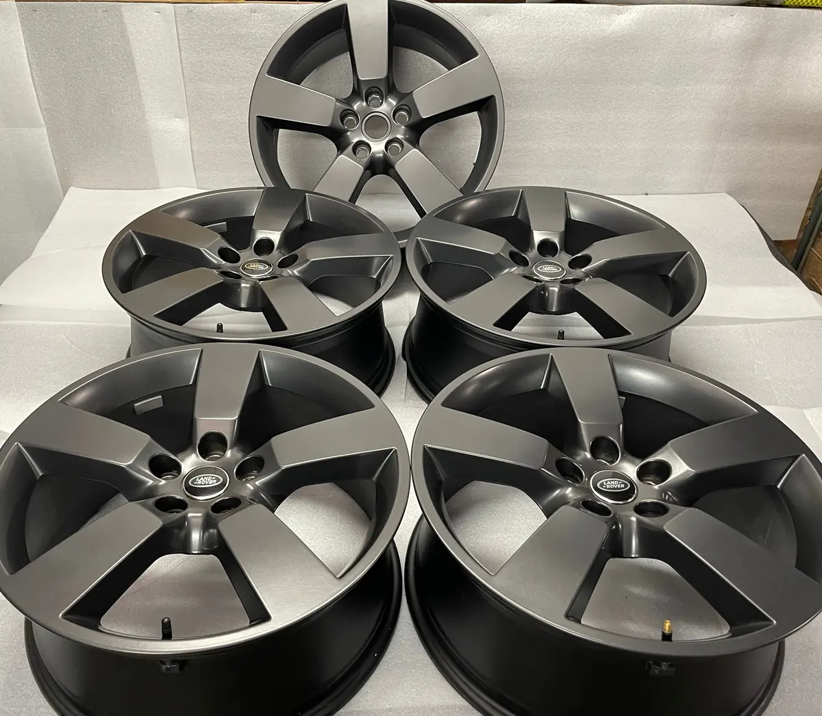 Sold Five 2020-2025 Land Rover Defender Factory 20 Wheels Rims 5098 Oem Gray L8b21007ha 1
