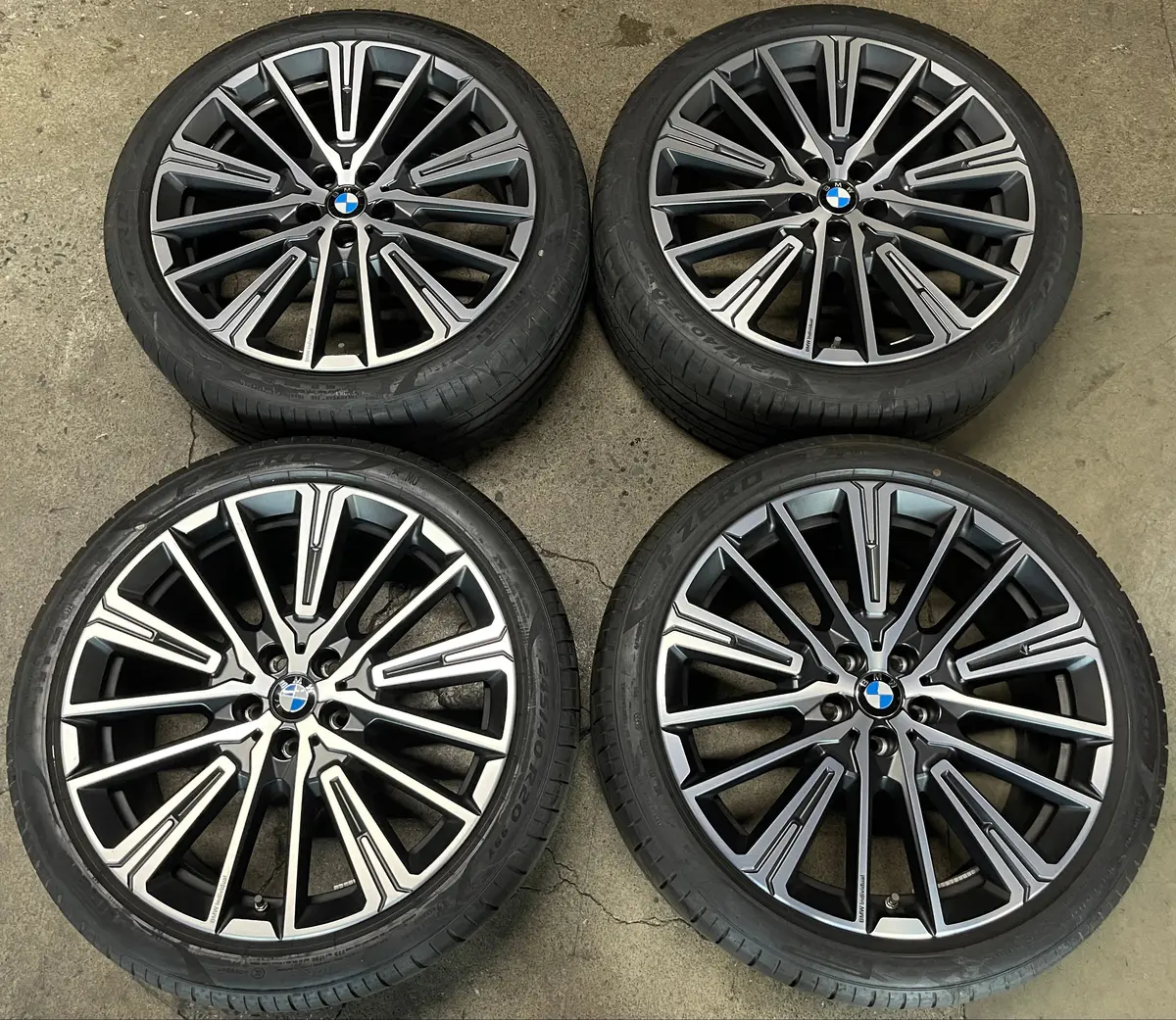 2023 2024 Bmw X1 M X2 Factory 20 Wheels Tires Oem Rims 36116898042 Pirelli 245/40/20 1