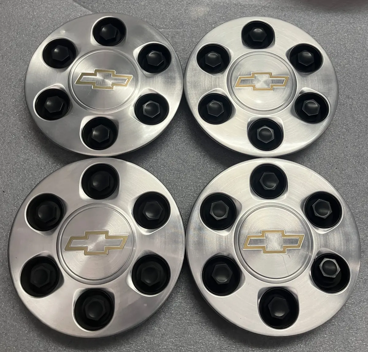 Sold Set Of 4 Chevrolet 2002-2006 Silverado 1500 17" Wheel Center Caps 5130 9595263 1