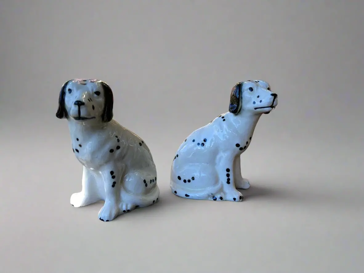 1950S Dalmation Dog Salt & Pepper Shaker Set 1