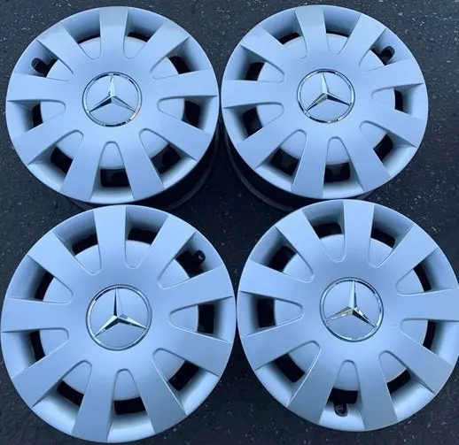 Sold Four 2019 Mbz Sprinter 2500 Factory 16 Steel Wheels Oem A9074014800 Hubcap 1