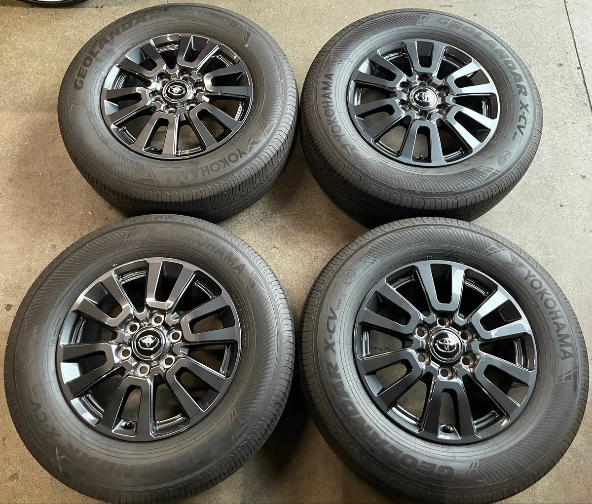 2025 Toyota Land Cruiser Factory 18 Wheels Tires Rims Oem 2024 Tacoma 245/70/18 Yokohama 1
