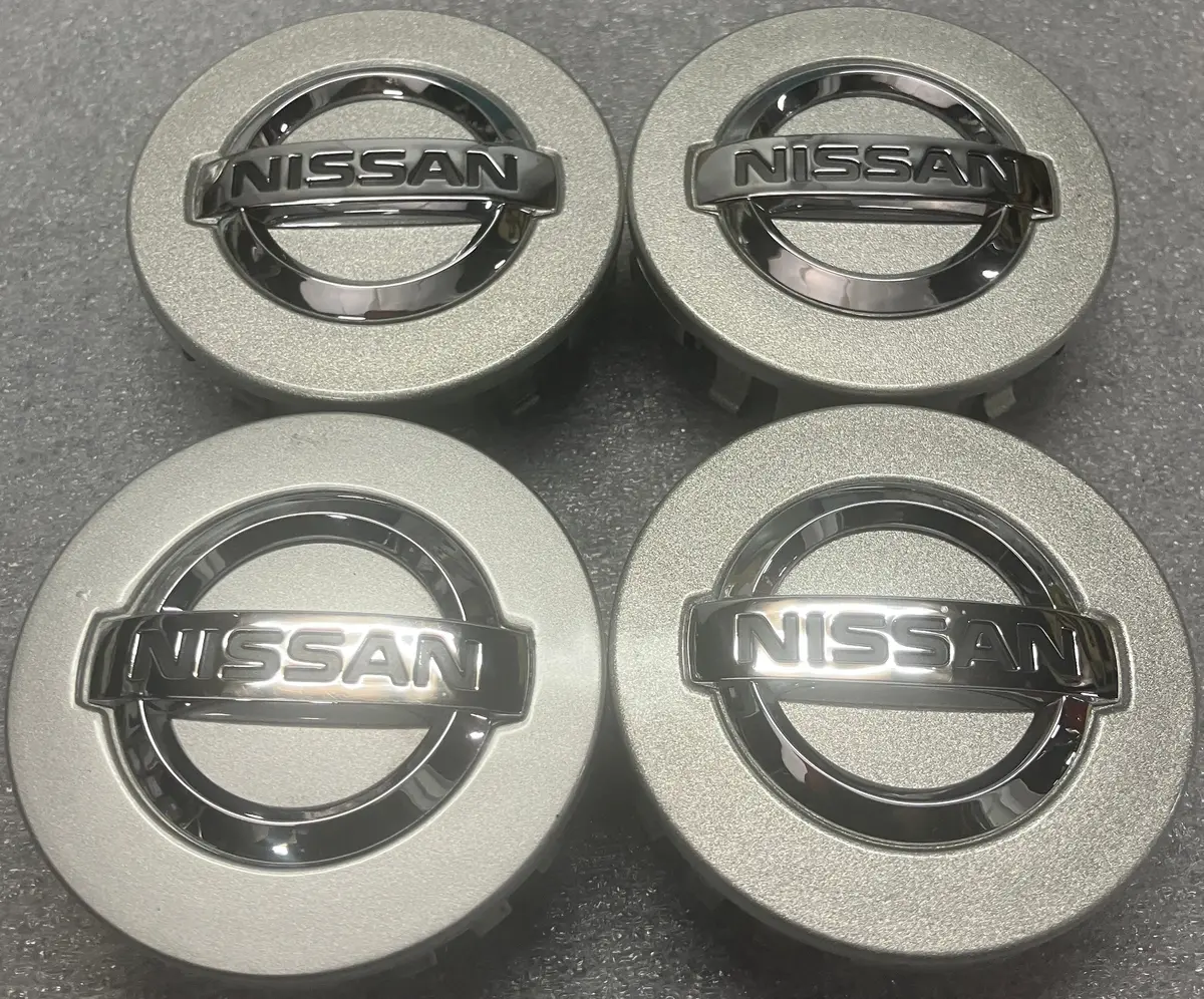 Set Of Four Nissan Pathfinder Frontier Xterra Armada Titan Wheel Center Caps 40342-7S500 1