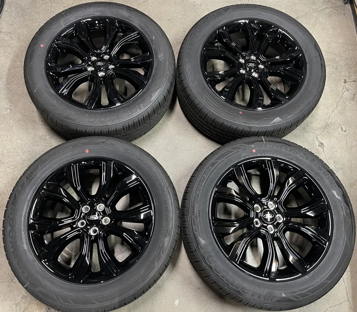 Sold 2024 Ford Edge Factory 19 Wheels Tires Oem 10195 Rims Hankook 245/55/19 5X108 1