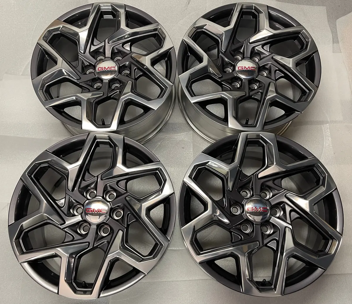 Four 2025 Gmc Yukon Denali Sierra 1500 Factory 20" Wheels Oem 84604786 Rims 1