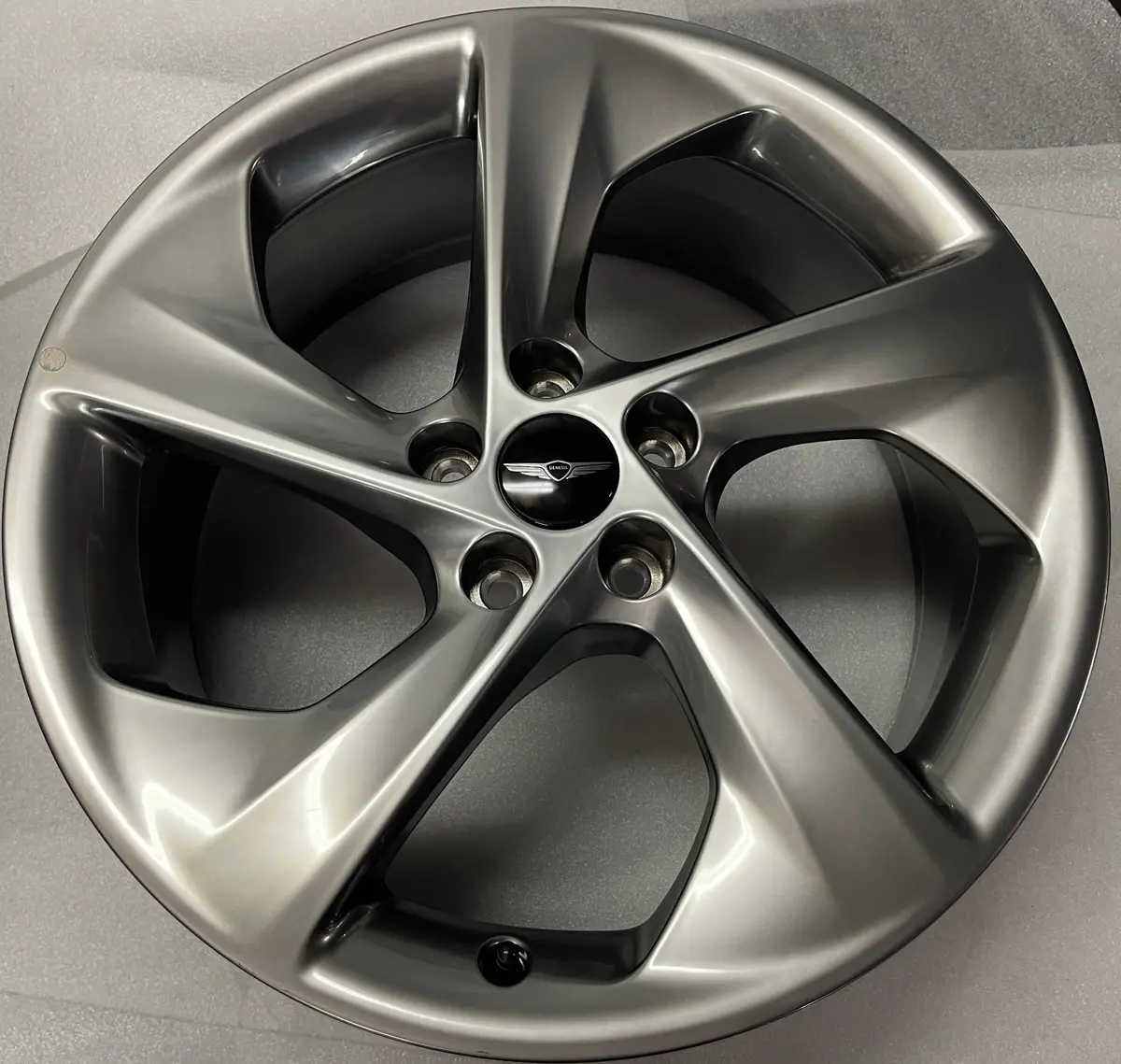 Sold 2026 Single (1) 19" Genesis Gv70 Factory Oem Wheel Rim 52910-Ar120 1