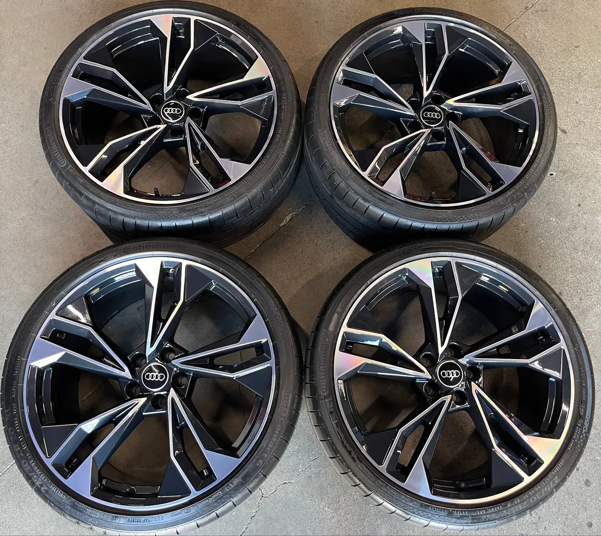Four 2020-2024 Audi S5 Factory 20 Wheels Tires Oem 8W0601025eq Rims 1
