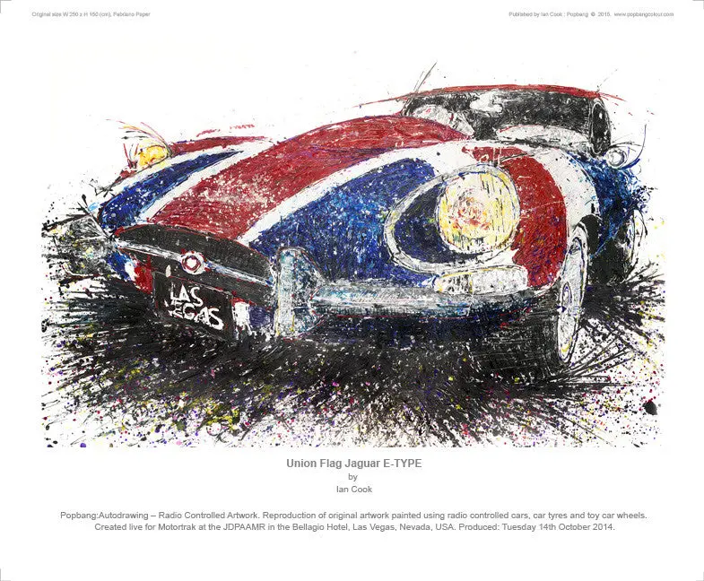 Jaguar E-Type Union Flag 1