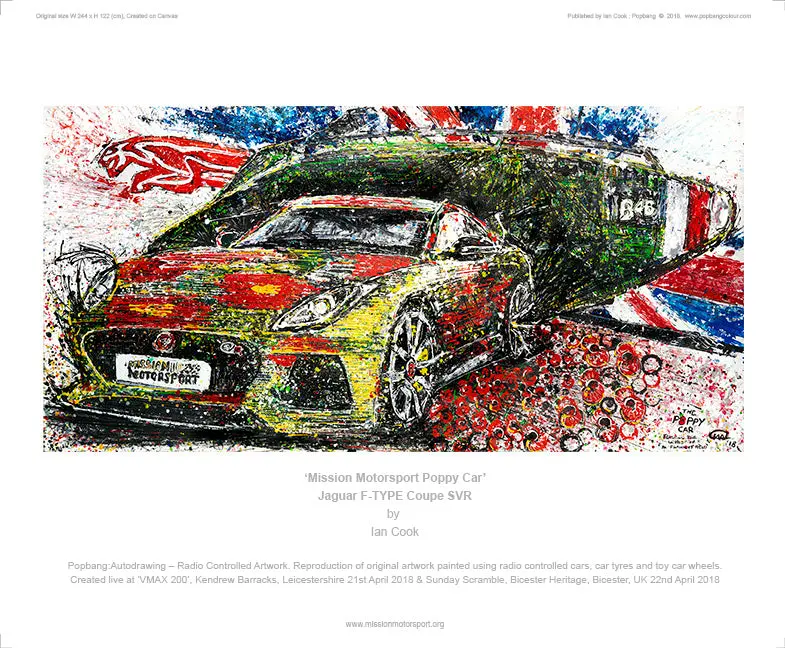 ‘Mission Motorsport Poppy Car’ Jaguar F-Type Coupe Svr 1