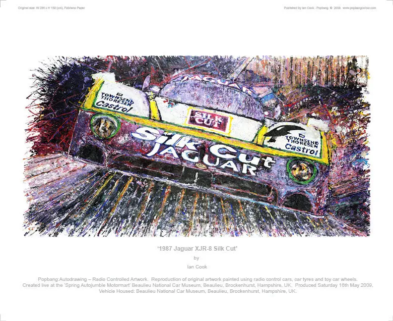 Jaguar Xjr-8 Silk Cut 1987 1