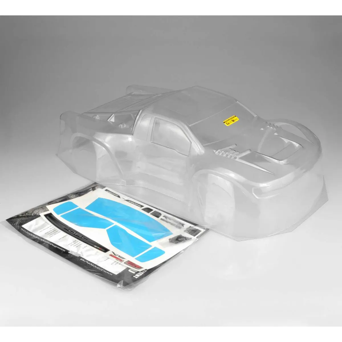 Jconcepts 1/10 Illuzion Clear Body Ford Raptor Svt: Short Course 1