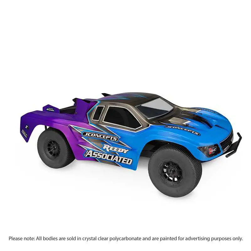 Jconcepts "Hf2 Sct" Low-Profile Short Course Truck Body (Clear) 1