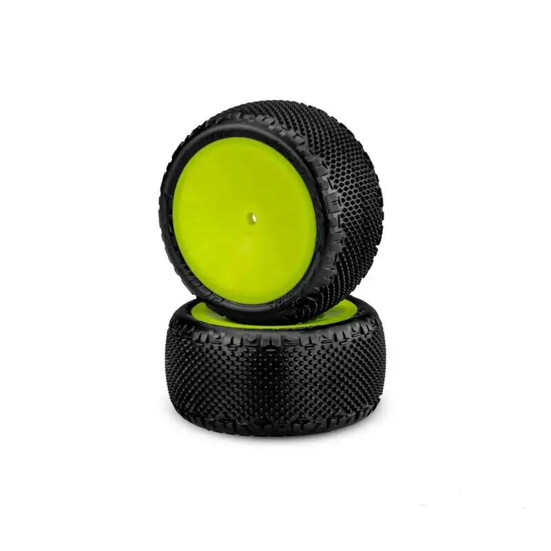 Jconcepts Pin Swag Tire, Pink Compound, Mounted 3348Y Wheel (2) 1