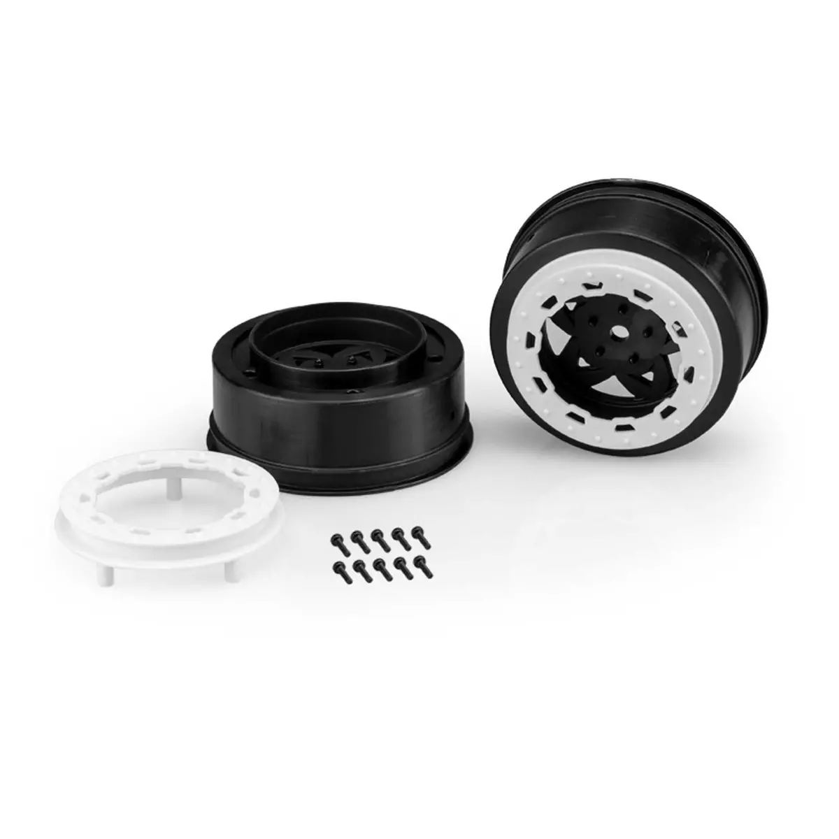Jconcepts Tremor Slash Narrow Front Wheel-Blk/Wht Bdlck (2) 1