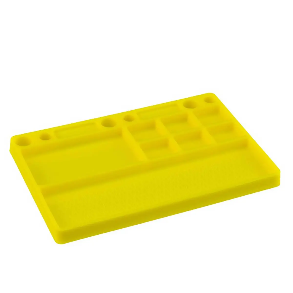 Dirt Racing Parts Tray Rubber Material, Yellow 1