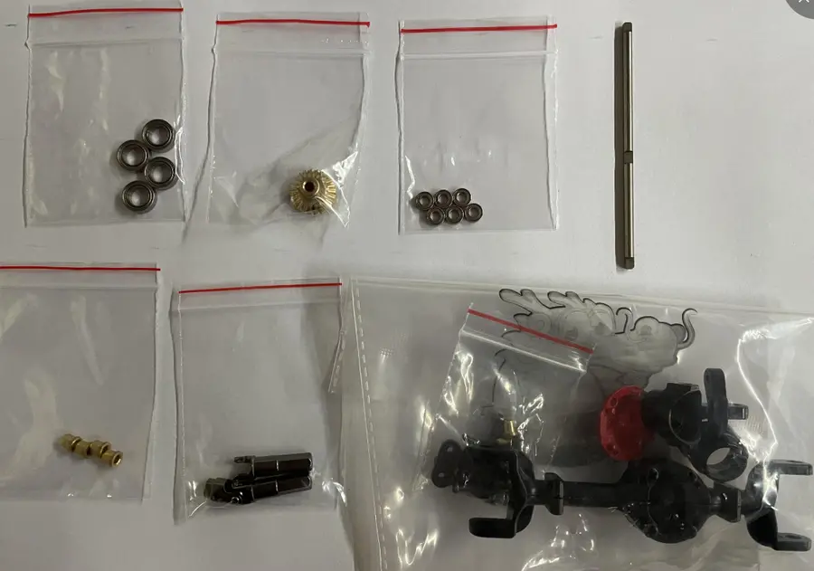 Rc-Pro Front Axle Upgrade Kit 1