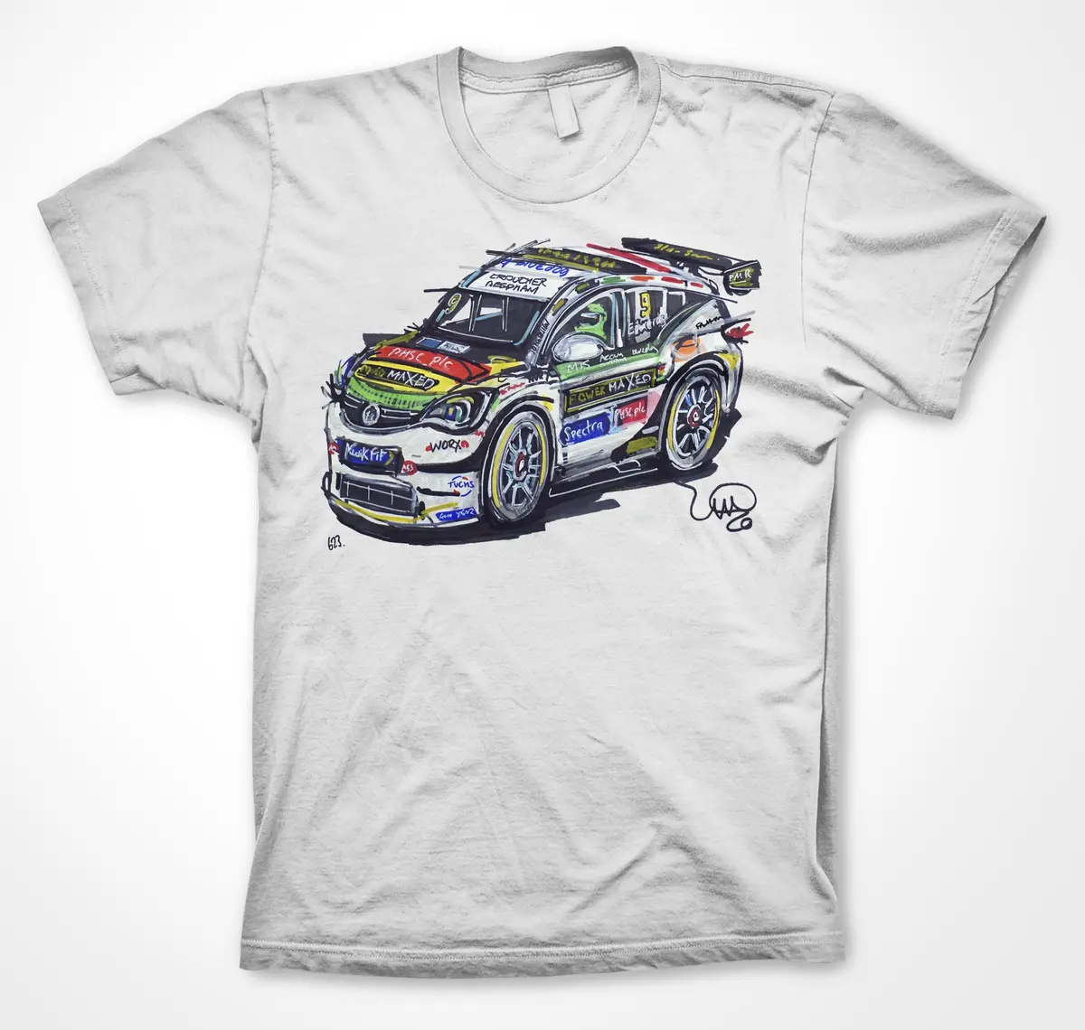 Btcc Power Maxed Racing Vauxhall Astra - Jade Edwards #Continuouscar Unisex T-Shirt 1