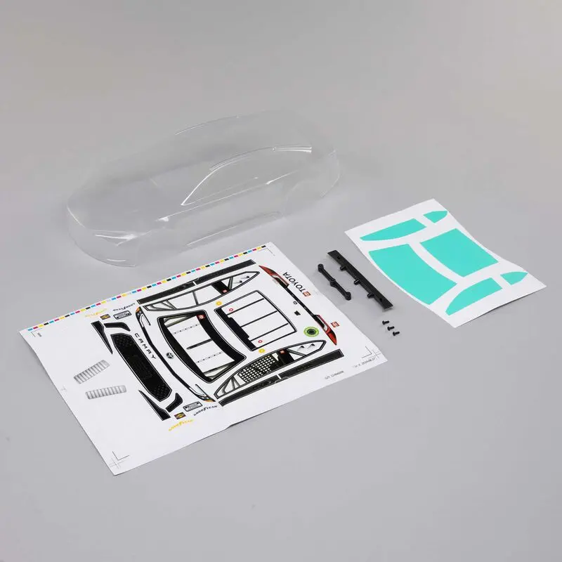 Losi 1/12 Nascar 2024 Toyota Camry Body (Clear) 1