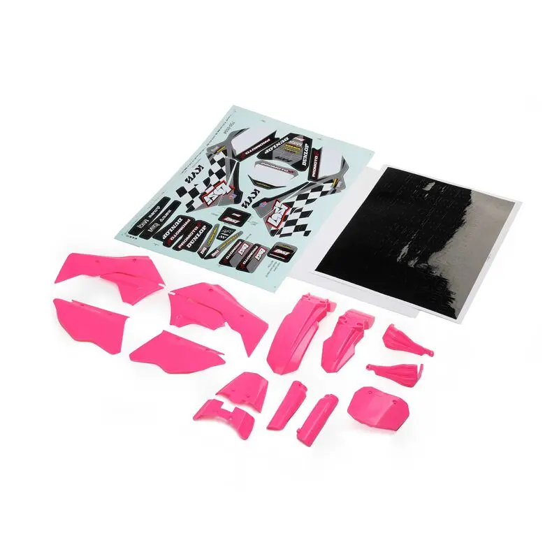 Losi Plastics With Wraps, Pink: Pm-Mx/Sm 1