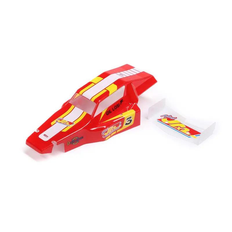 Losi Body & Wing, Red: Mini Jrx2 1