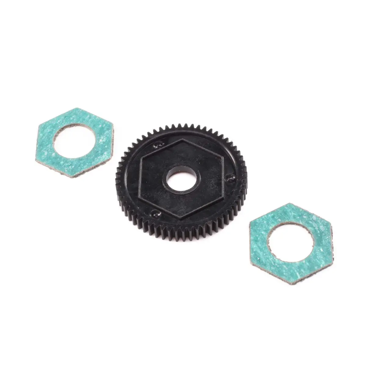 Losi Spur Gear With Slipper Pads, 60T 0.5M: Mini-T 2.0 1