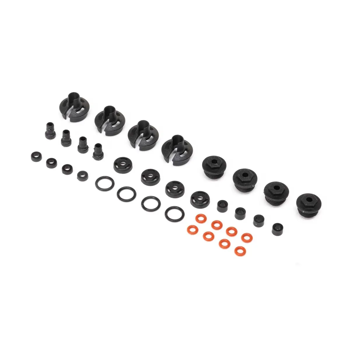 Losi Shock Cartdrige Rebuild Kit (4): Mini Lmt 1