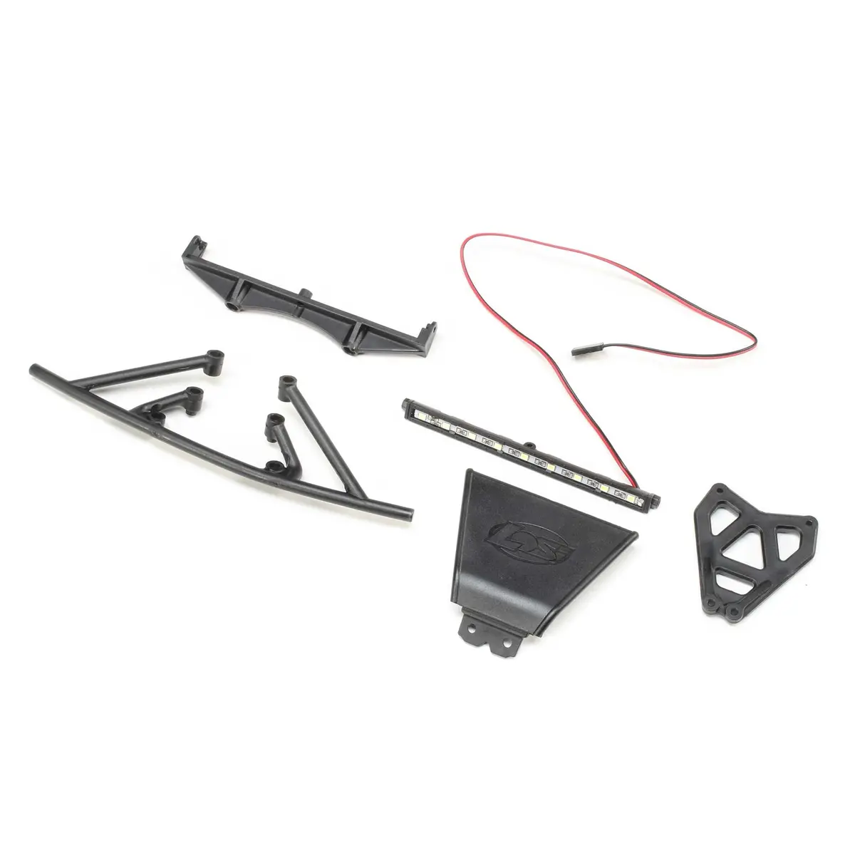 Losi Front Bumper With Led: Tenacity Tt Pro 1